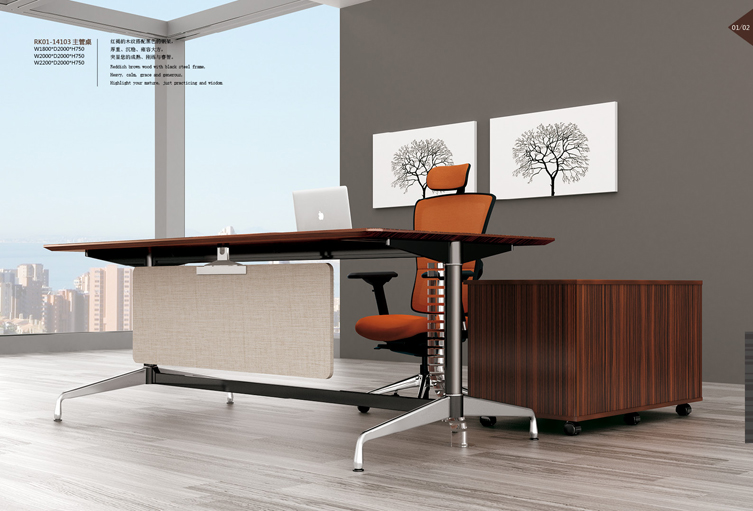 美耐家具 辦公家具主管經(jīng)理辦公桌 老板桌電腦桌大班桌特價(jià)