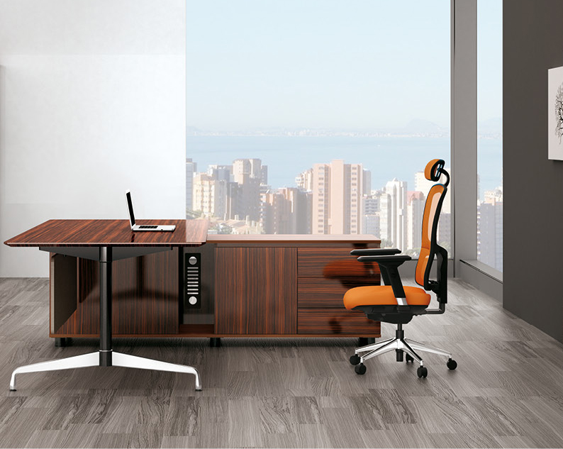 美耐家具 時(shí)尚現(xiàn)代簡(jiǎn)約老板桌 大班臺(tái) 經(jīng)理桌主管桌 簡(jiǎn)易辦公桌