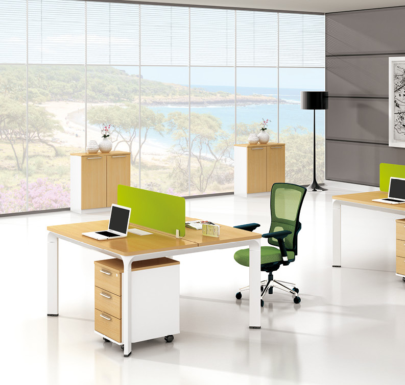 美耐家具 辦公家具鋼架板式屏風組合 職員工作卡位電腦桌子 廠家直銷