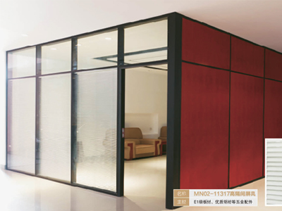 辦公室高隔斷屏風 隔墻玻璃 鋁合金高隔斷