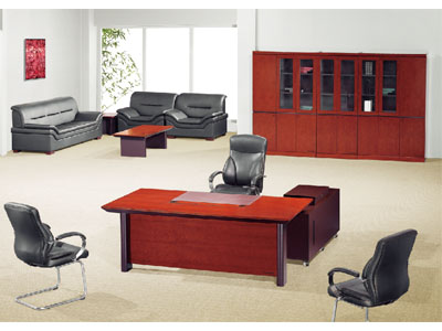 貼木皮油漆老板桌實木大班桌總裁桌主管桌 貼木皮油漆老板桌實木大班桌總裁桌主管桌