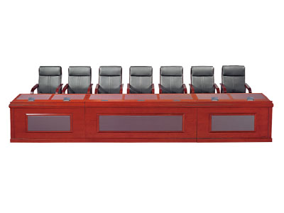 油漆主席臺 會議桌 實木演講臺 發(fā)言臺時尚簡約現(xiàn)代