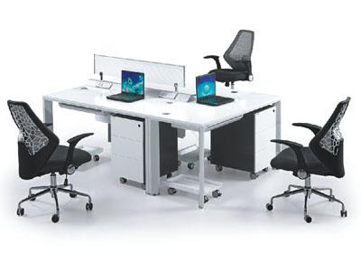 三人組合臺 員工卡位 職員臺組合 辦公屏風組合 職員桌組合