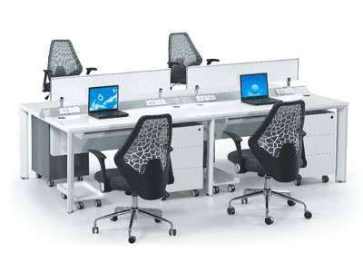 辦公屏風(fēng)四人組合臺(tái)時(shí)尚簡(jiǎn)約辦公屏風(fēng)職員辦公臺(tái)