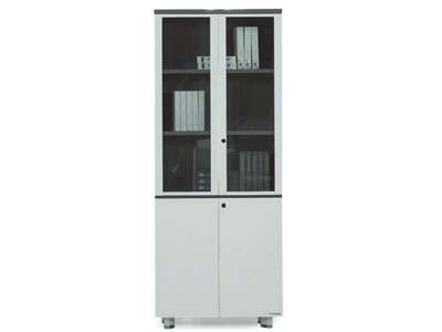 【美耐辦公家具墨意系列】——雙木門文件柜MN04-11110