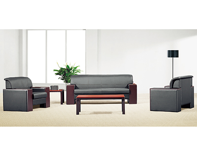 辦公沙發(fā) 簡(jiǎn)約三人貴賓沙發(fā) 休閑商務(wù)接待真皮沙發(fā)