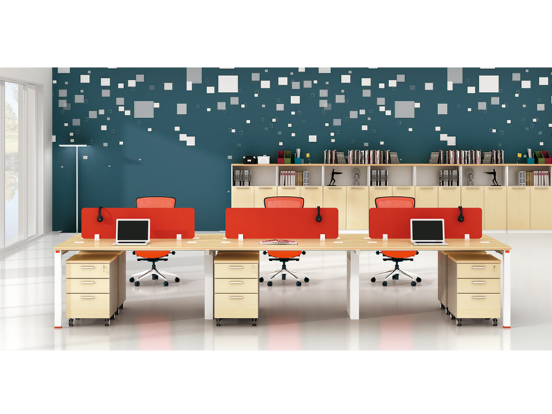 美耐家具 辦公家具職員辦公桌組合員工位工作位6人電腦桌 美耐家具 辦公家具職員辦公桌組合員工位工作位6人電腦桌
